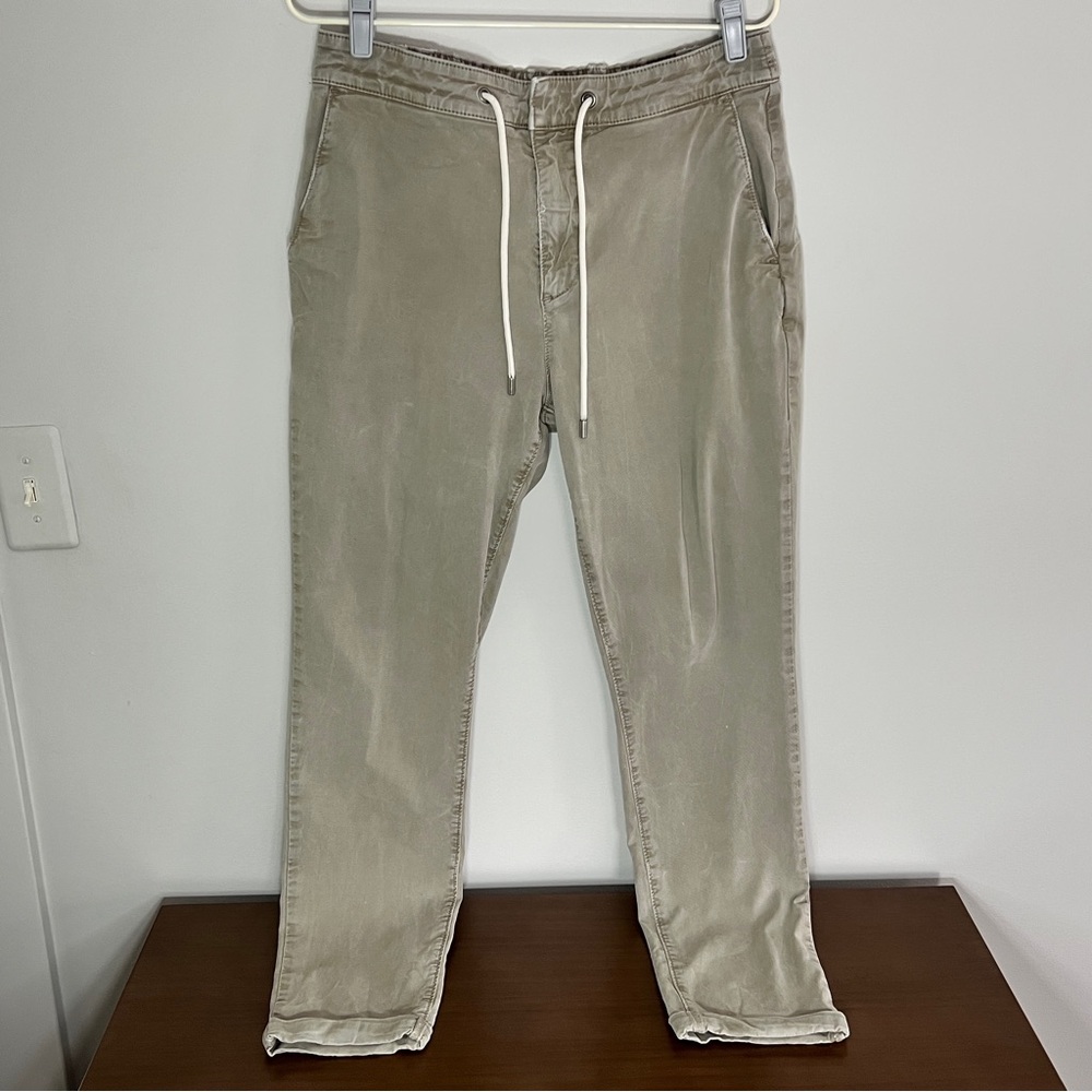 PAIGE Drawstring Pants – Khaki Olive, 32